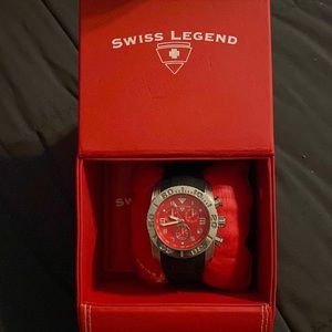 Barely worn Swiss Legend watch!